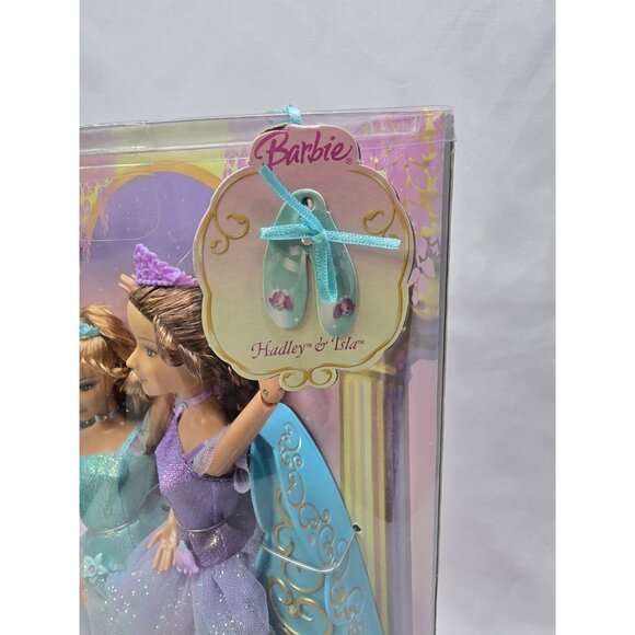 Barbie in the 12 Dancing Princesses Dolls Hadley & Isla New In Box 2006 Mattel - Picture 3 of 14